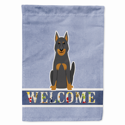 Welcome/Dog Breed Flag Canvas - BB5661CHF
