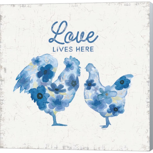 Country Cottage Field IV Flowers by Tara Reed, Canvas Art