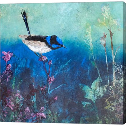 Wren at Dusk by Trudy Rice, Canvas Art - C1088792-0240000-AAAACMA