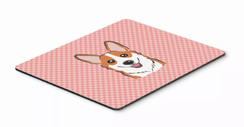Checkerboard Design with Dog Mouse Pad, Hot Pad or Trivet - S000213B001695P044259V000