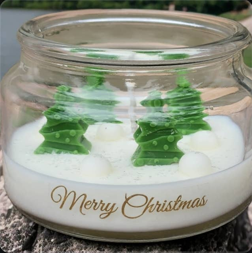 Christmas Village Soy Candle - CCan1220