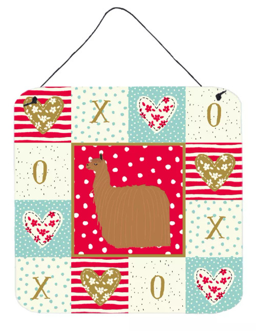 Alpaca Suri Love Wall or Door Hanging Prints
