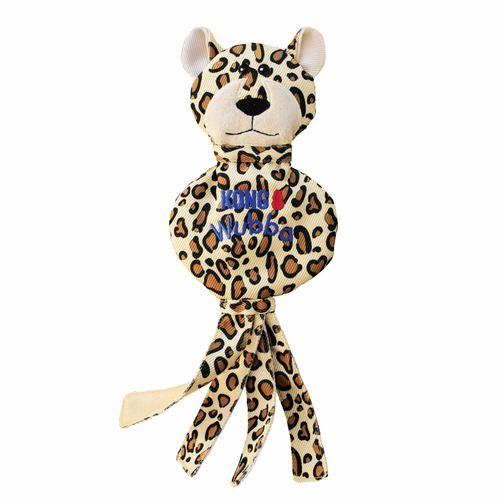 KONG® Wubba No Stuff Cheetah Dog Tug Toy Large KONG® Wubba No Stuff Cheetah Dog Tug Toy Large