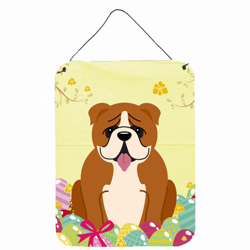 Easter Eggs Design with Dog Wall or Door Hanging Prints - S000213B001695P082461V000