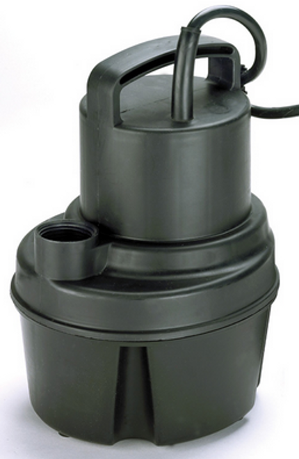 6Msp Pump Removes Water Down To 1/8". 1/6 Hp Oil Free Motor. 25' Cord,