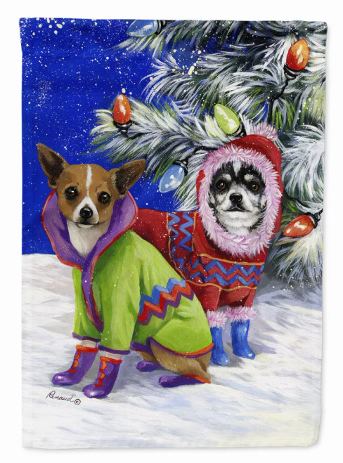 Christmas Dog Art Flag - S000213B001695P001821V033