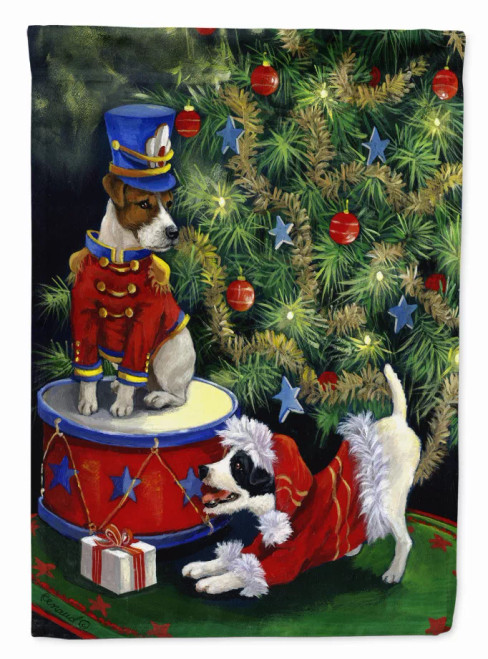 Christmas Dog Art Flag - S000213B001695P001821V039