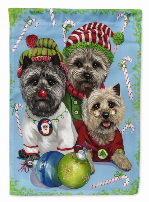 Christmas Dog Art Flag - S000213B001695P001821V029