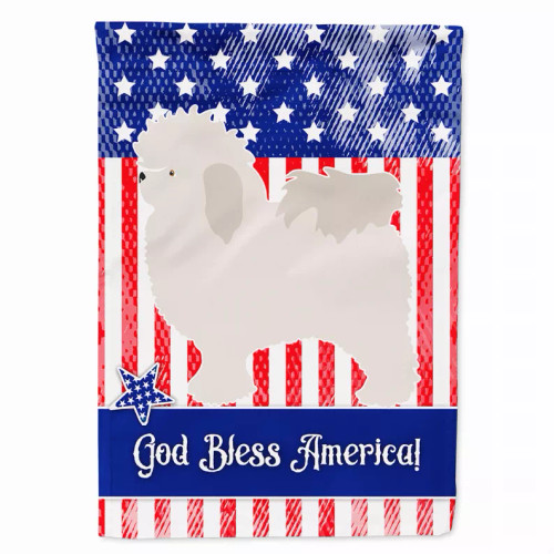 Dog Print American Flag Garden Size - S000213B001695P097110V000