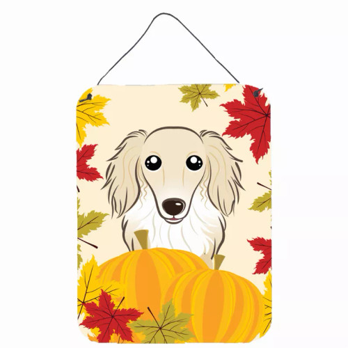 Thanksgiving Design with Dog Wall or Door Hanging Prints - S000213B001695P062410V000