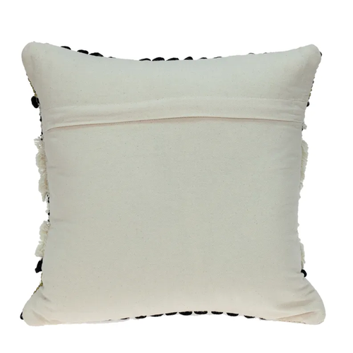Parkland Collection Leopold Transitional Ivory Throw Pillow - PILI21470P