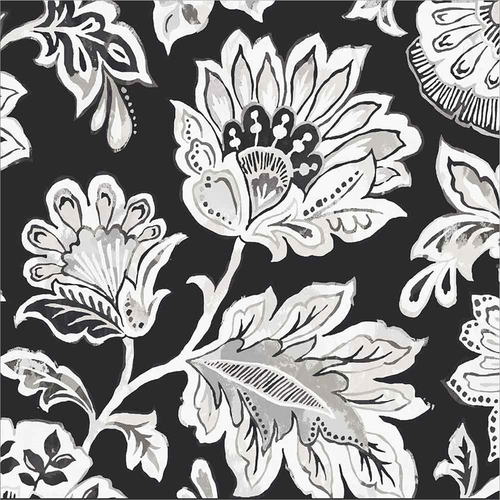 Ceylon Gardens V BW by Wild Apple Portfolio, Canvas Art