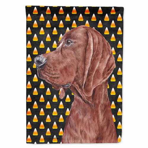 Candy Corn Halloween Dog Portrait Flag Garden Size - S000213B001695P038564V000