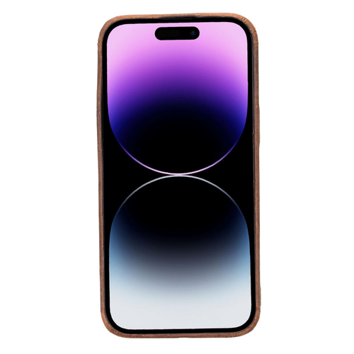 Pinedale Leather Snap-on Case for iPhone 12 Series - TO-01-RC-G2-IP121