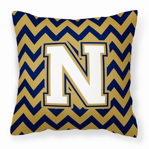 Letter Chevron Fabric Decorative Pillow - S000213B001695P066351V014