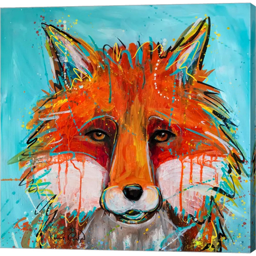 Fox by Karrie Evenson, Canvas Art - C1088510-0240000-AAAACMA