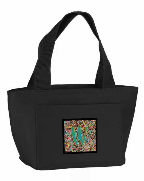 Retro Tribal Alphabet Initial Lunch Bag - S000213B001695P088361V023