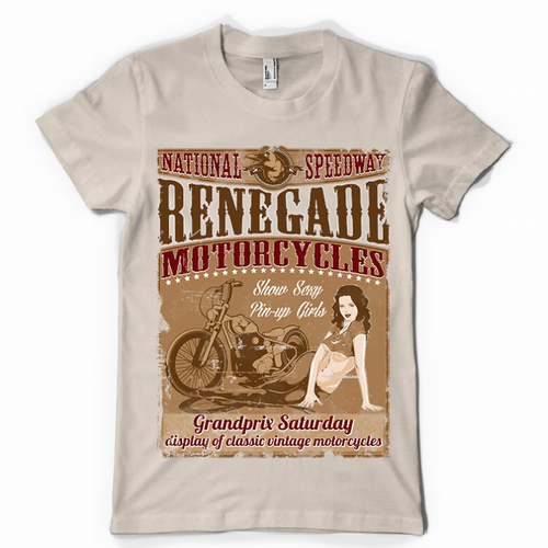 Renegade/Motorcycles/National Speedway T-Shirt