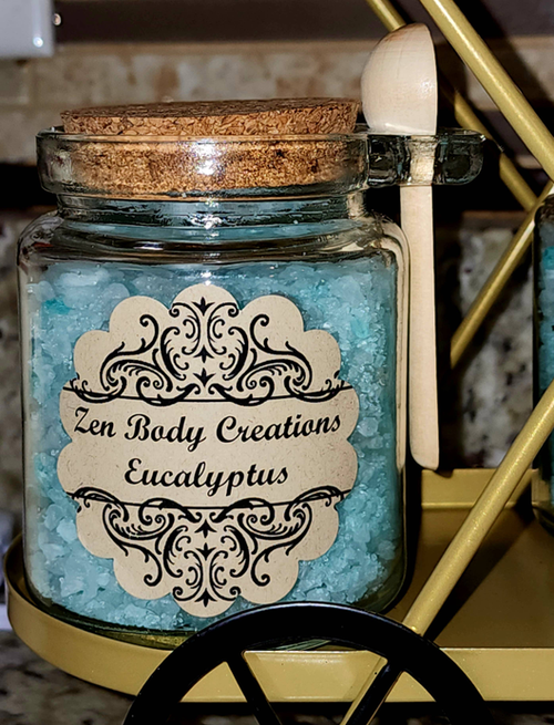 Organic Bath Salts - ZenCandle1395