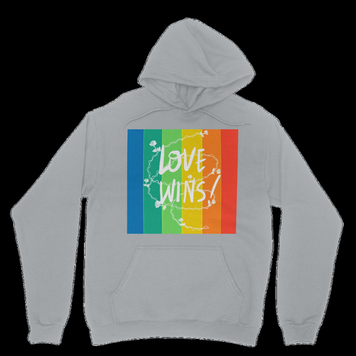 Love Wins Classic Adult Hoodie - S001662B002171P000260V086