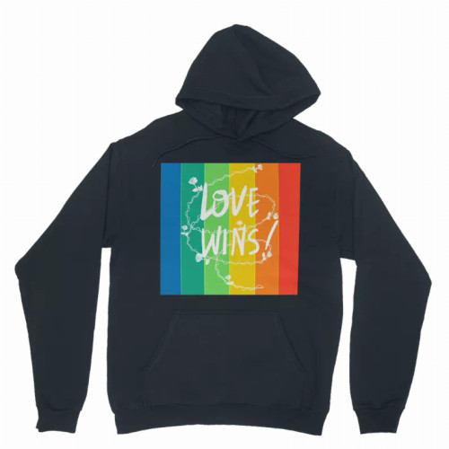 Love Wins Classic Adult Hoodie - S001662B002171P000260V015