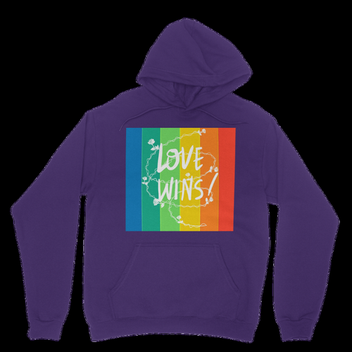 Love Wins Classic Adult Hoodie - S001662B002171P000260V023