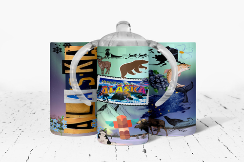 Alaska Insulated Kids Dual Lid Sippy Cup Tumbler