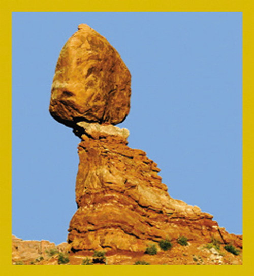 Balanced Rock - Magnetic Bookmark