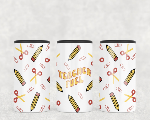 Teacher Fuel   Steel can hugger - optional speaker