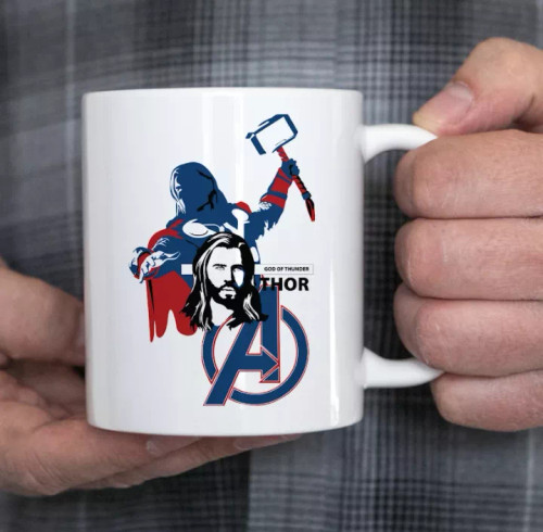 Hero Inspired Coffee Mug - Thor | By Trebreh Designs - product_a114a231-3da9-9876-7694-c0b9657fc94c-1