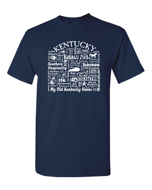 US State Destination Unisex T-shirt - Where Life Takes You (K-M) - S001839B002277P000014V744