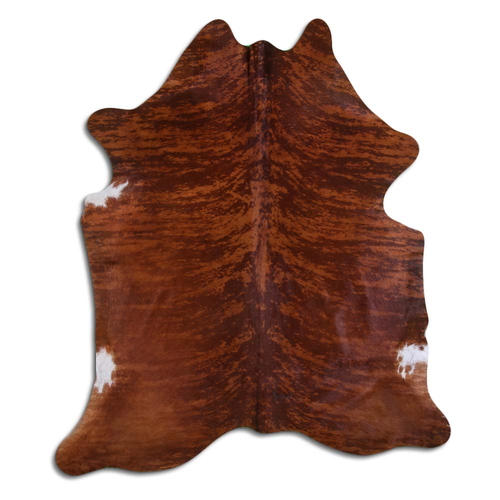 NATURAL HAIR ON COWHIDE BROWN BRINDLE - CPNEXBRO2A-00128074