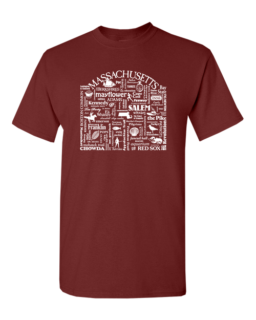 US State Destination Unisex T-shirt - Where Life Takes You (K-M) - S001839B002277P000014V647