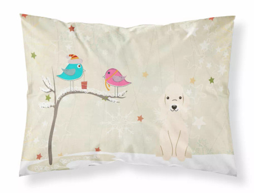 Christmas Presents between Friends Dog Fabric Standard Pillowcase - S000213B001695P069881V000