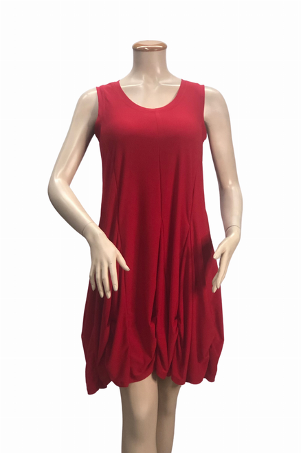 Sleeveless Pull-Over Detailed Bubble Panel Dress - S001372B002006P000092V097