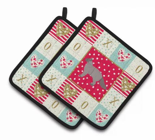 Cat XOXO Pair of Pot Holders - S000213B001695P009037V019