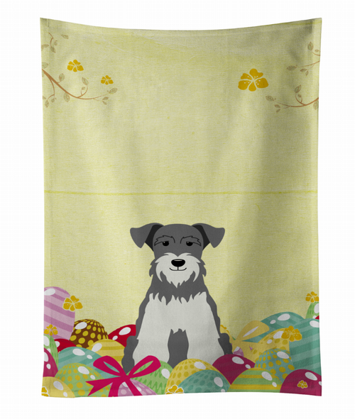 Easter Eggs Design with Dog Kitchen Towel - S000213B001695P084258V000