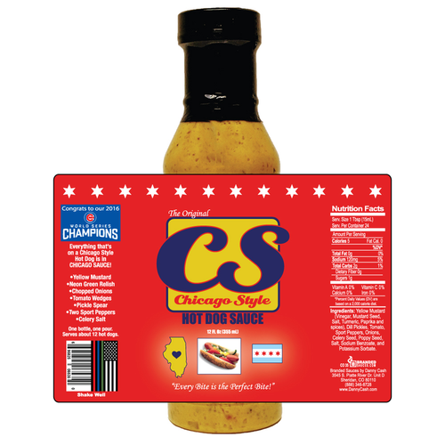 DC35 Danny Cash Chicago Style Hot Dog Sauce