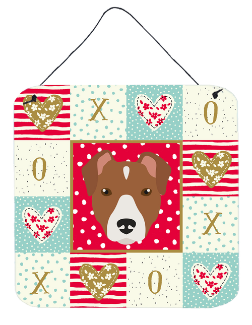 Rat Terrier - Dog Face Wall or Door Hanging Prints
