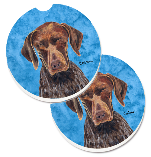 Dog Themed Cup Holder Car Coasters (Set of 2) - S000213B001695P076436V039