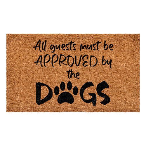 Calloway Mills All guest must be approved by the Dogs Doormat - S002034B002600P000011V000