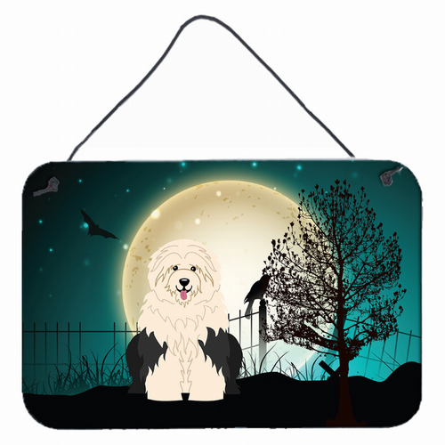 Halloween Scary Design with Dog Wall or Door Hanging Prints - S000213B001695P070185V000