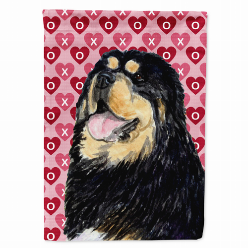 Hearts Love and Valentine's Day Dog Portrait Flag Garden Size - SS4512GF