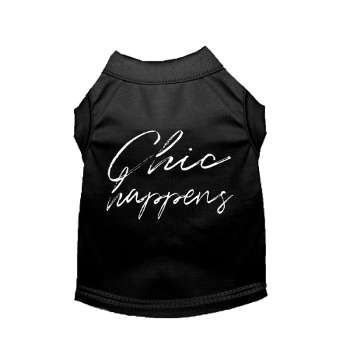 Chic Happens- Dog Shirt - S002142B002493P000919V004