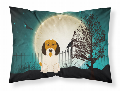 Halloween Scary With Dog Fabric Standard Pillowcase - S000213B001695P069587V000