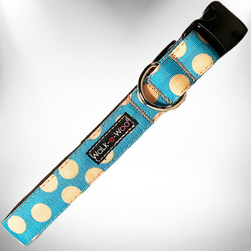 Polka Dot Dog - Tan Dots Collars - 886-2