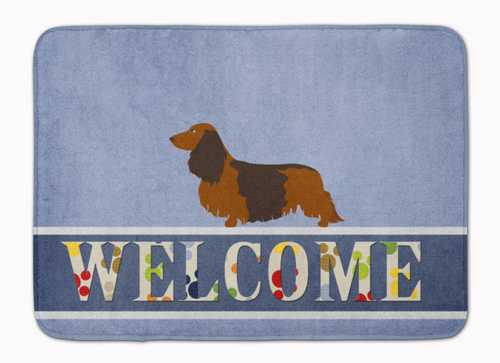 Dog Breed Themed Welcome Machine Washable Memory Foam Mat - S000213B001695P096927V000