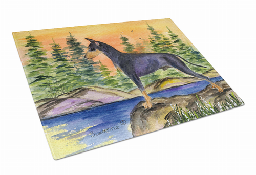 Dog Breed Glass Cutting Board Large - S000213B001695P123714V024