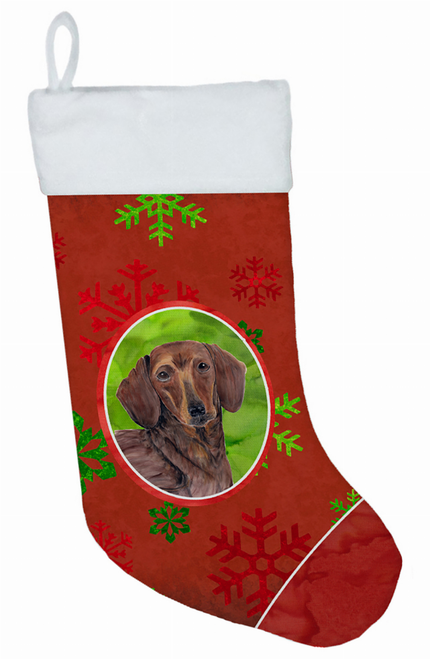 Dog on Christmas Stocking - SC9408-CS