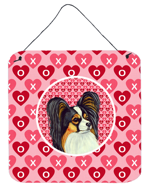 Hearts Love and Valentine's Day Design with Dog Wall or Door Hanging Prints - LH9165DS66